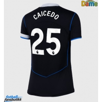 Chelsea Moises Caicedo #25 Tredjedrakt Dame 2025-26 Kortermet